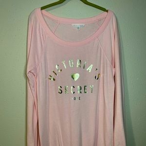 Victoria’s Secret Baby Pink Sweatshirt size medium